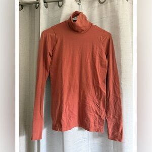 Athleta Terracotta Turtleneck